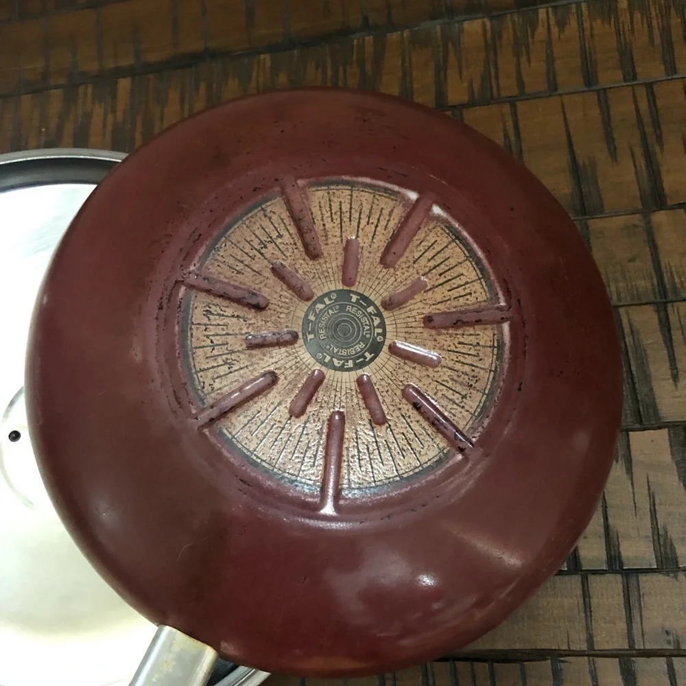 Vintage Signature T-FAL RESISTAL Sauté/Fry‎ Pan with Lid